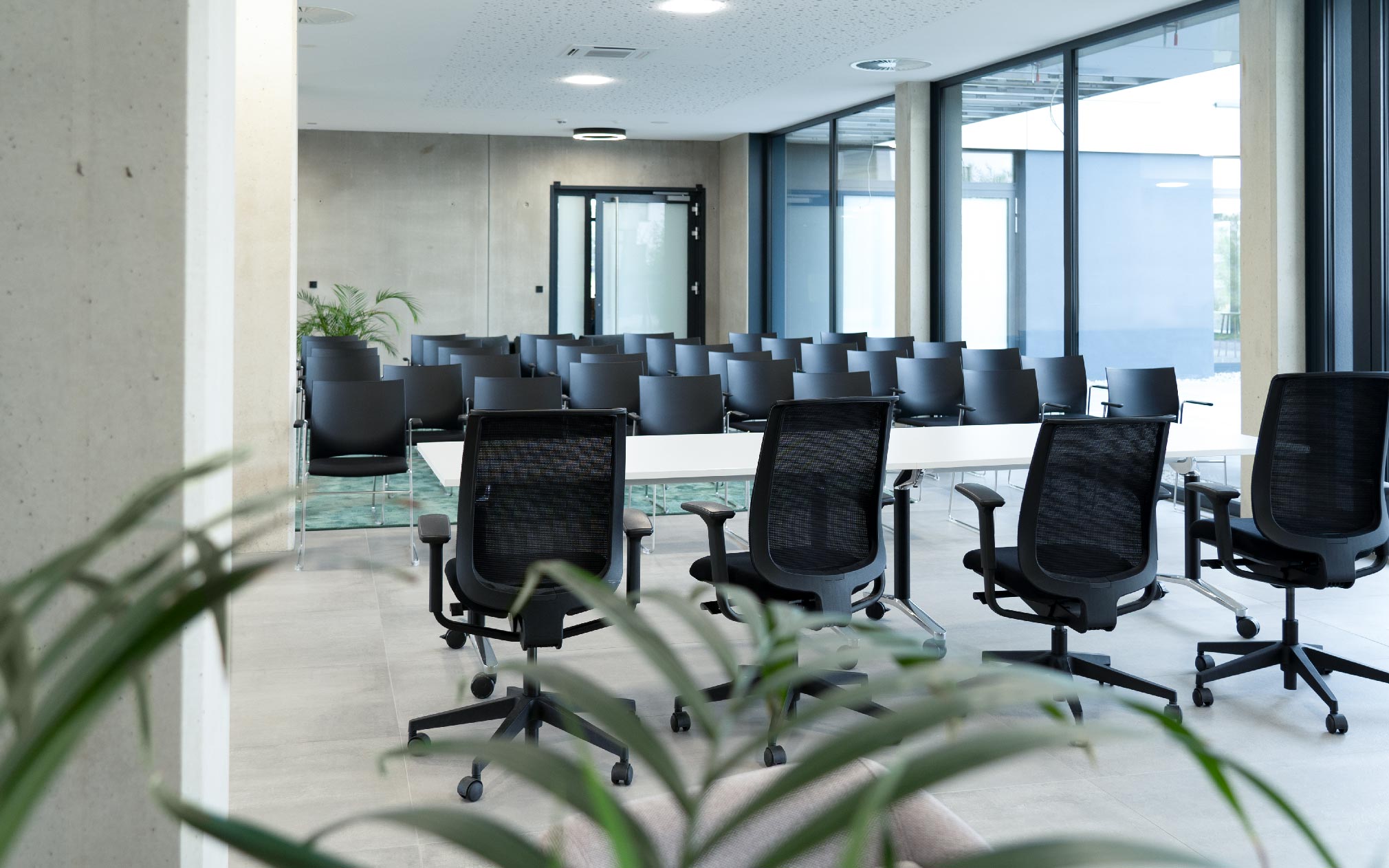 Konferenz in der Lobby