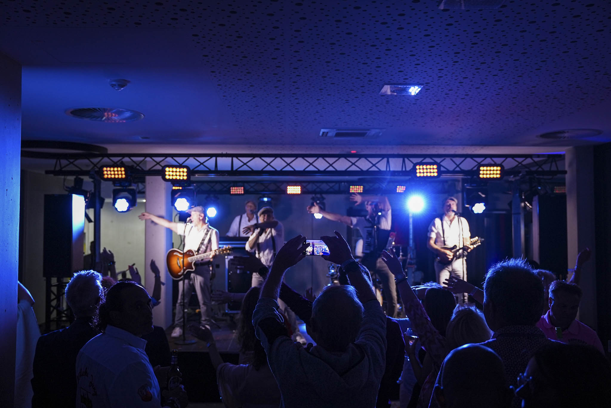 Band bei der Eröffnungsfeier